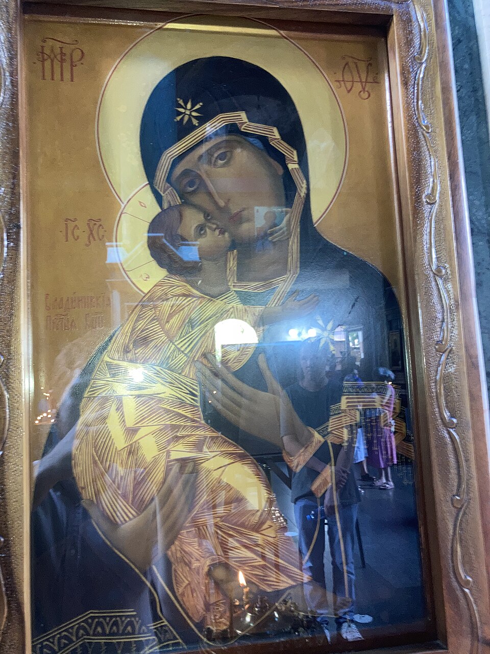 Theotokos of Vladimir, medieval icon of Mary and the child